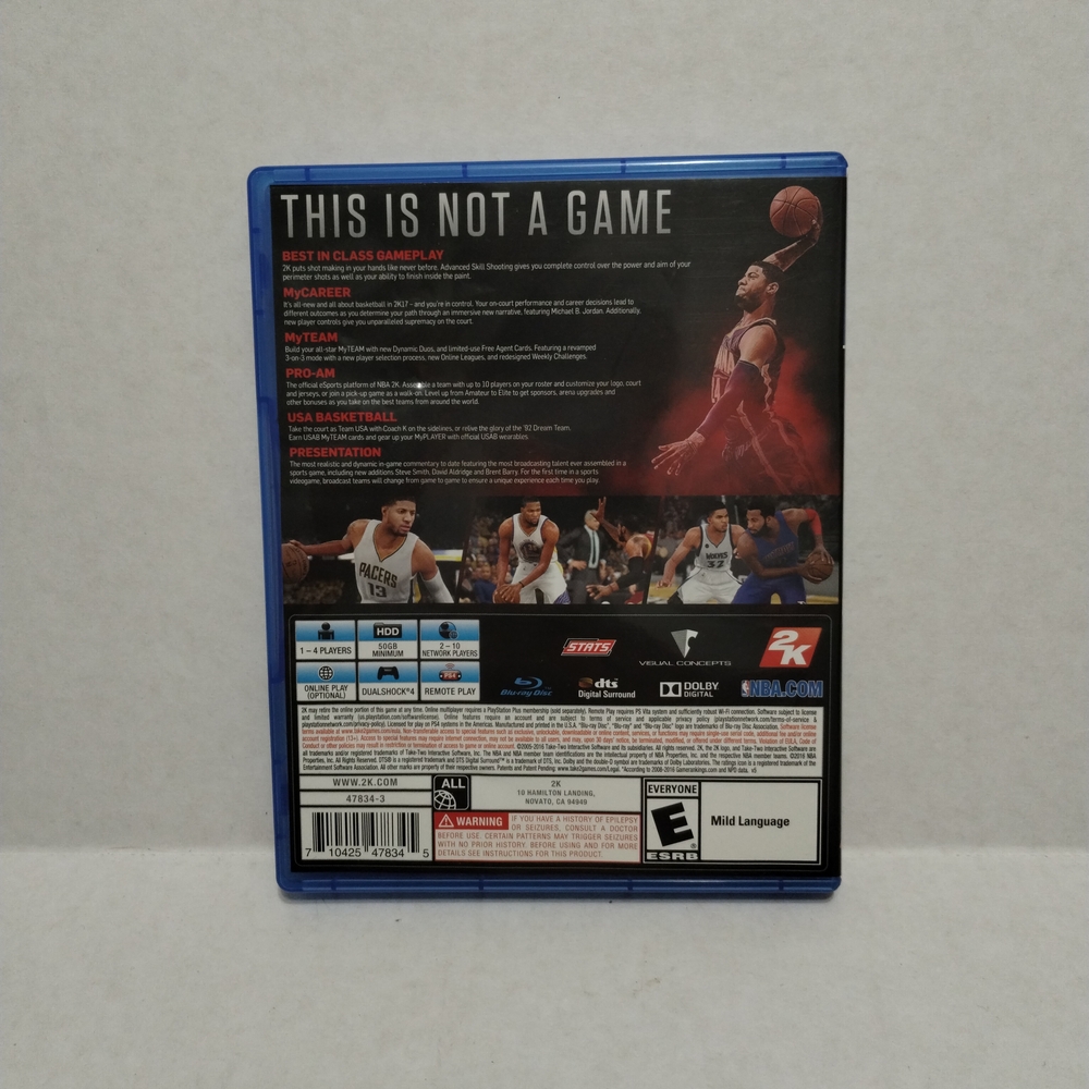 NBA 17 for PS4 - Blue Case - Picture 2 of 4